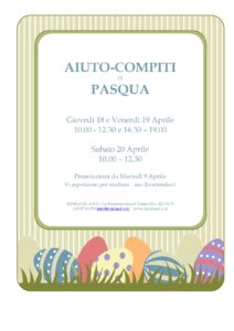 pasqua con aiuto compiti